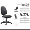 silla para oficina REX ALTO RECLINABLE